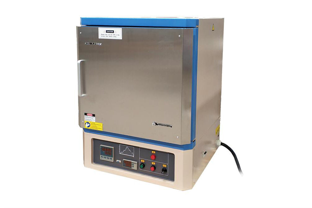 5-Side Heating Muffle Furnace (16x16x16", 64L. 2.37 cu ft,  1200°C max.) w/ Dual Temp. Controllers - KSL-1200X-L5