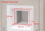 1500°C Hybrid Furnace (1.7L Box & 2" Mullite Tube) with Programmable Controller - KSL-1500X-S-H