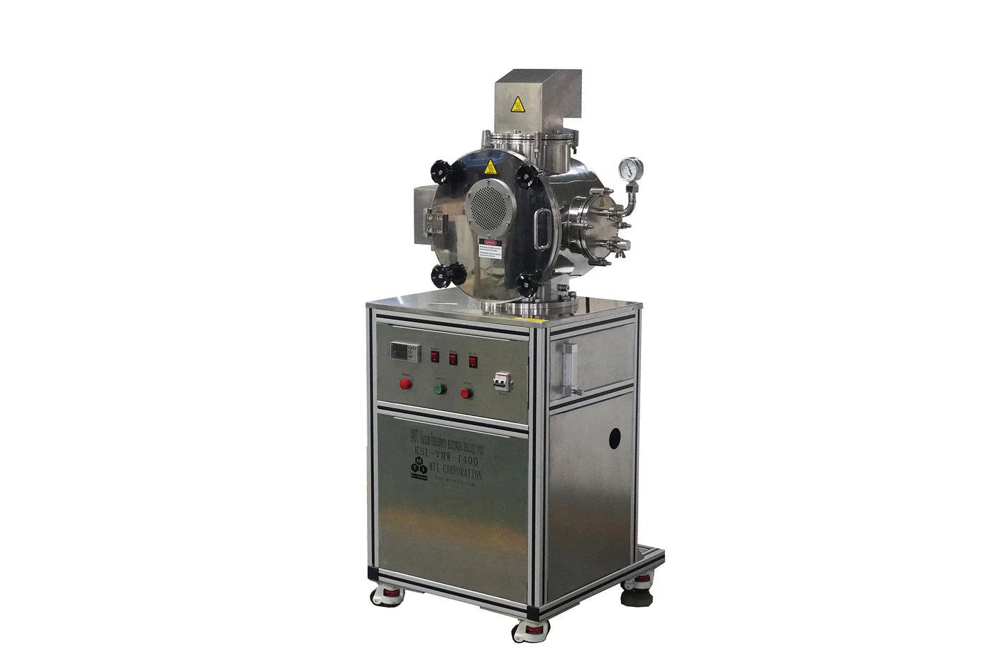 1400ºC Max Vacuum and Atmosphere Controlled Microwave Crucible Furnace - KSL-VMW-1400