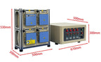 1100°C Four Chamber HTP Muffle Furnace  w/ Programmable Temp. Controller - KSL1100XS-MGI4