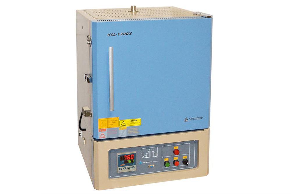 1200C Muffle Furnace (12x12x12", 27 L) w/ Programmable Controller- KSL1200XM