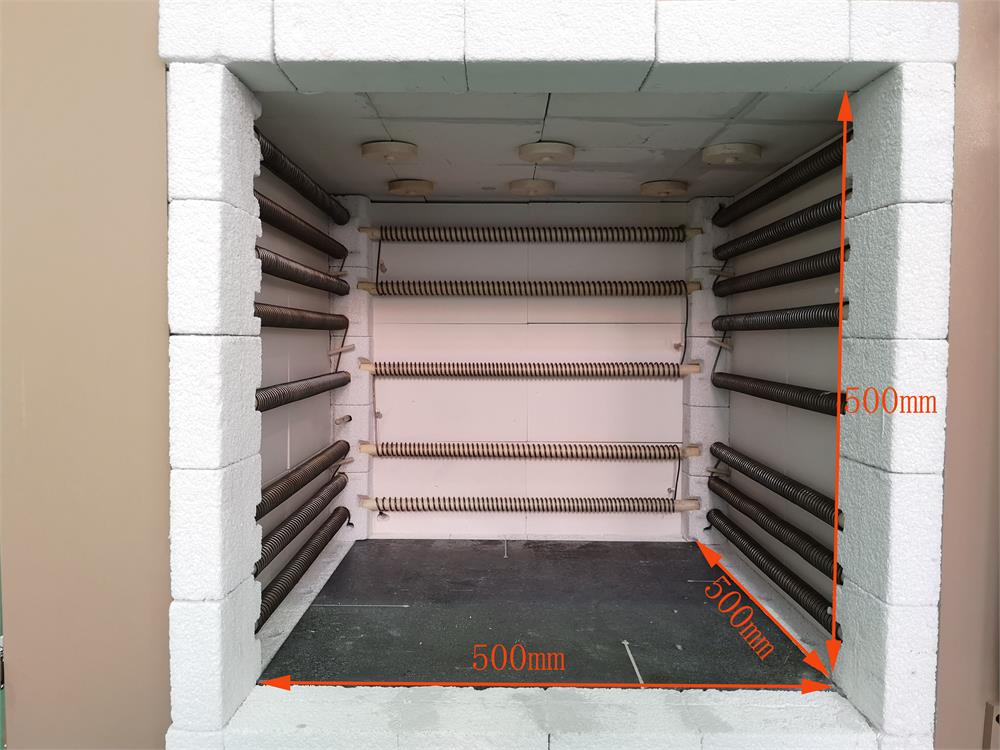1200°C Max. 5-side Heating Muffle Furnace (20x20x20", 125L) w/ Optional Alloy Chamber - KSL-1200X-MAX