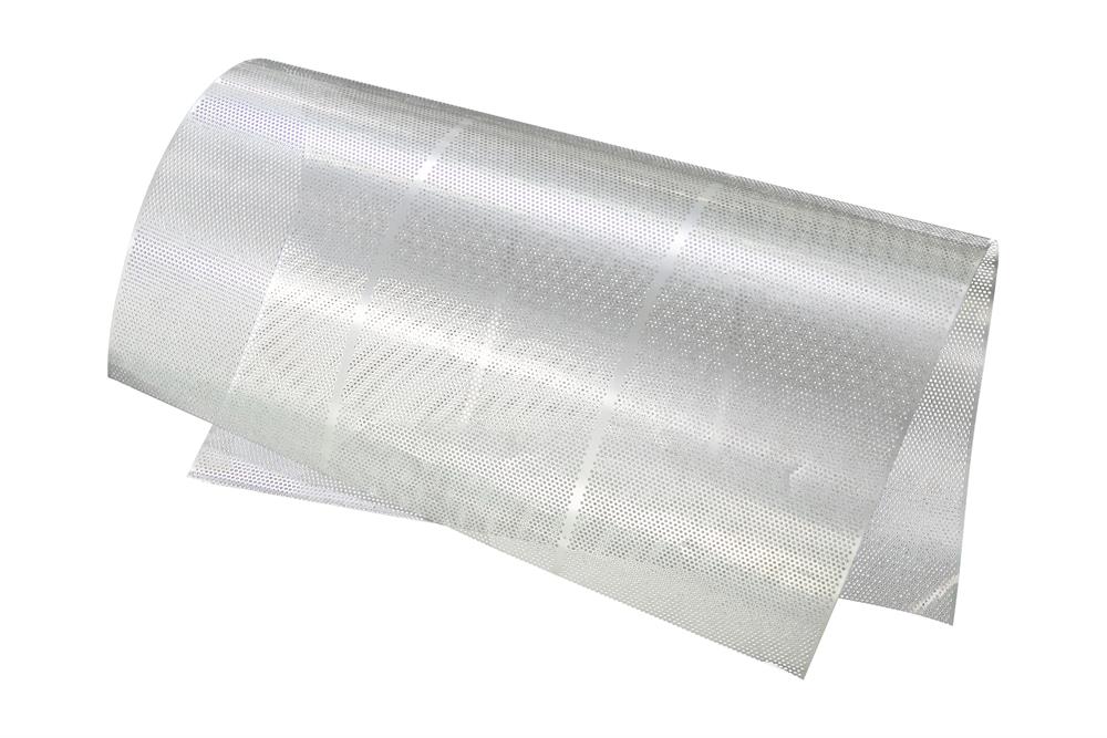 Nickel Plating Meshed Steel (NPPS) Foil (0.045mm thick x 228.5mm width x 2000 mm length ) - MF-SS45Ni-net