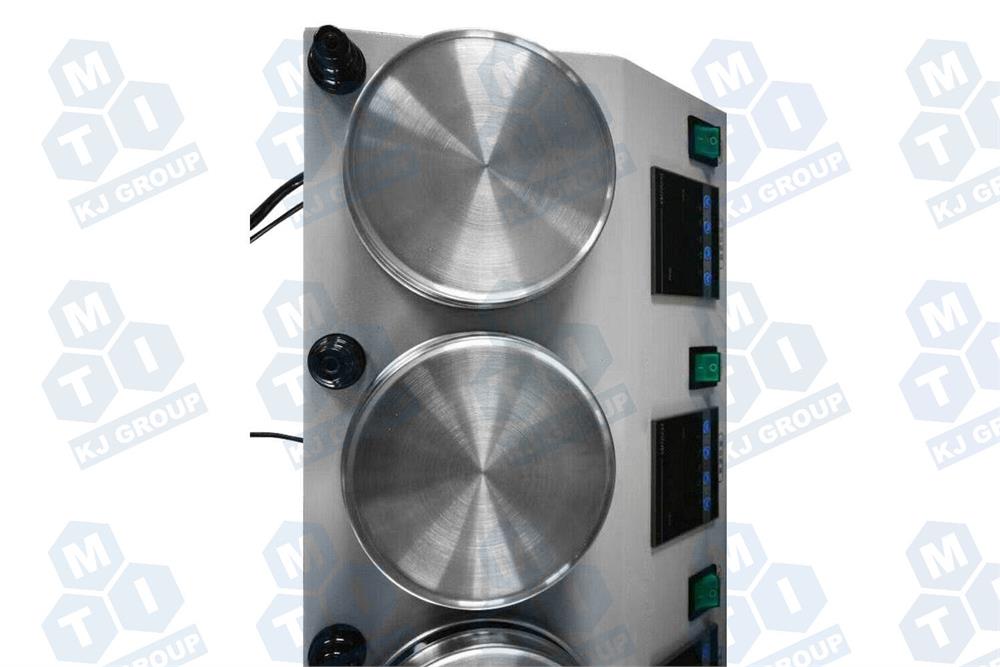 6 stations Digital Heating Plate (100oC) with Magnetic Stirrer(0-2400 RPM) - MS24K6HP-TG