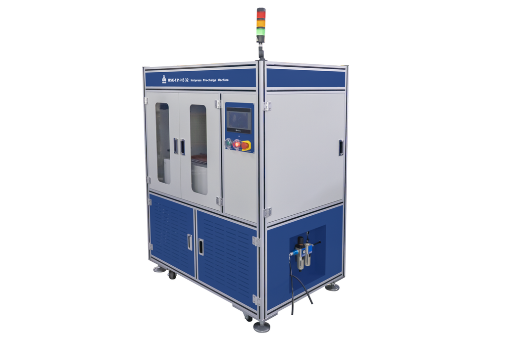 Compact 32-channel Hot Press Machine (Max. 120*80 mm, Single-Side Tabs) for Pouch Cell SEI Formation - MSK-131-HS32