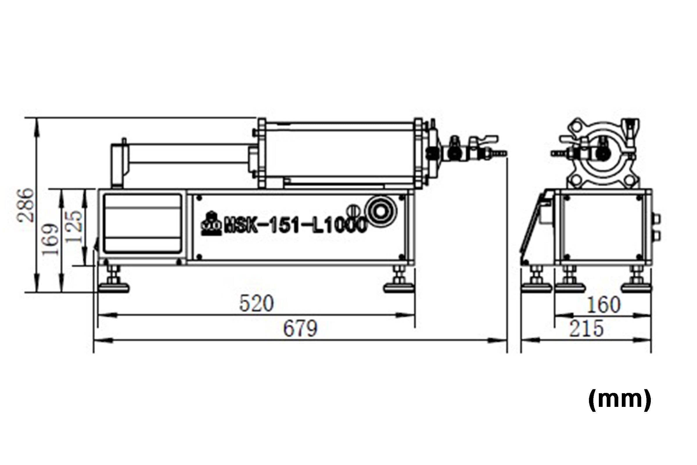 Digital-Controlled Slurry Feeding Device, 500 or 1000 ml - MSK-151-L
