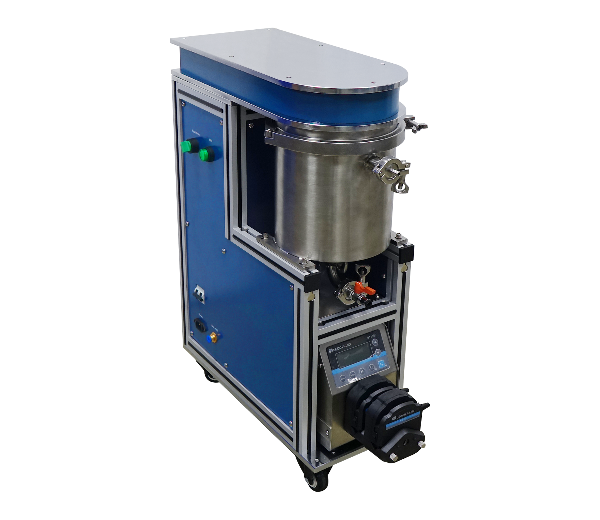 5L Slurry Feeder with Peristaltic Pump for R2R Blade & Microgravure Coating-MSK-156-E