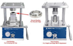 Hydraulic Sealing Machine for 46 mm x L 80 - 120 mm ( 4680, 46100 or 46120 cell) Cylindrical Cases & Option for 50100 - MSK-510L