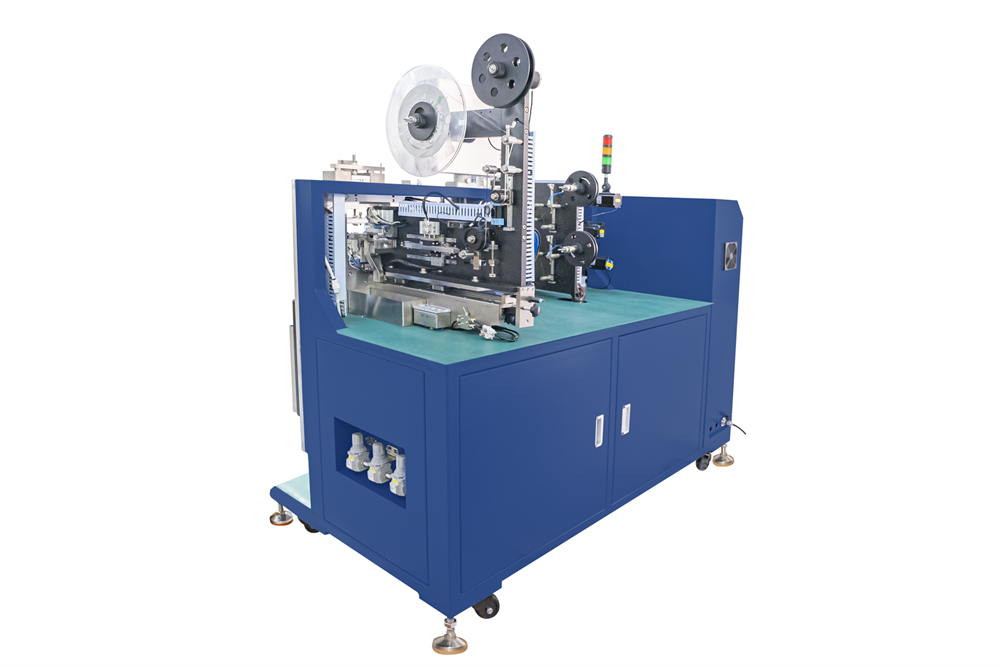 Automatic Roll-to-Stripe Slitting Machine with Integrated Functions of Electrode Cutting, Tab Welding, and Taping for Cylindrical Cell-MSK-521