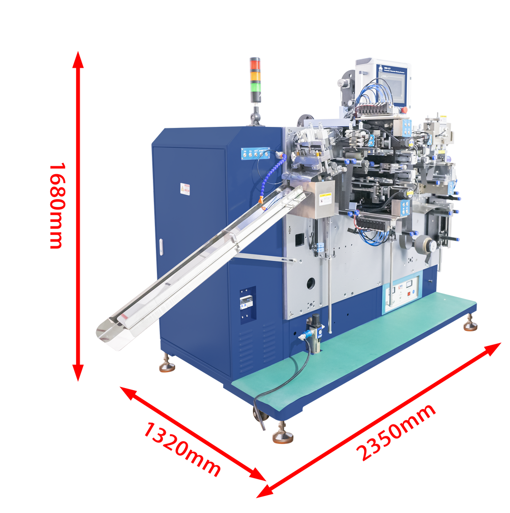 Automatic Roll-to-Stripe Slitting Machine with Integrated Functions of Electrode Cutting, Tab Welding, and Taping for Cylindrical Cell-MSK-521