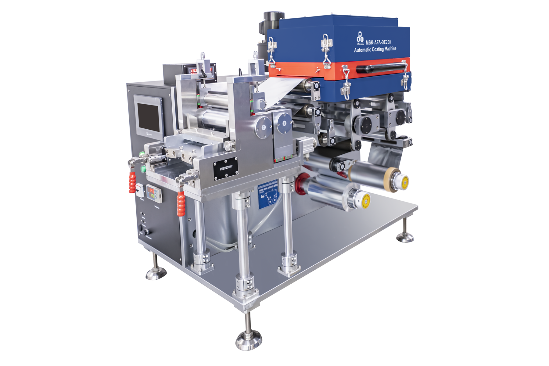 Compact Roll to Roll Coater w/ 160mm Max. Width & 6 Optional Coating Heads (Combination)-MSK-AFA-200