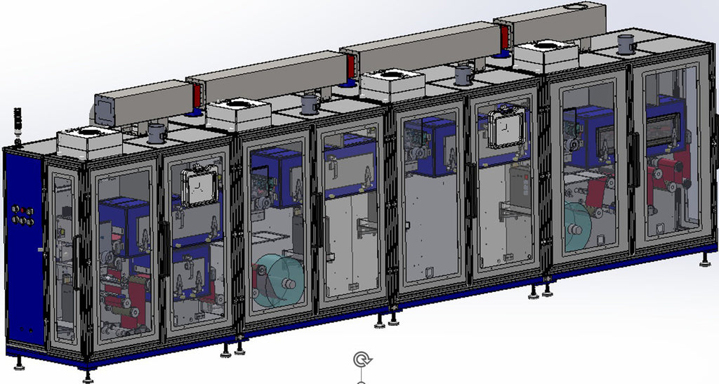 Roll-to-Roll Slot Die Coater for Continuous Multiple Layers Coating of Flexible Perovskite Solar Cells - MSK-AFA-SD200-CDH