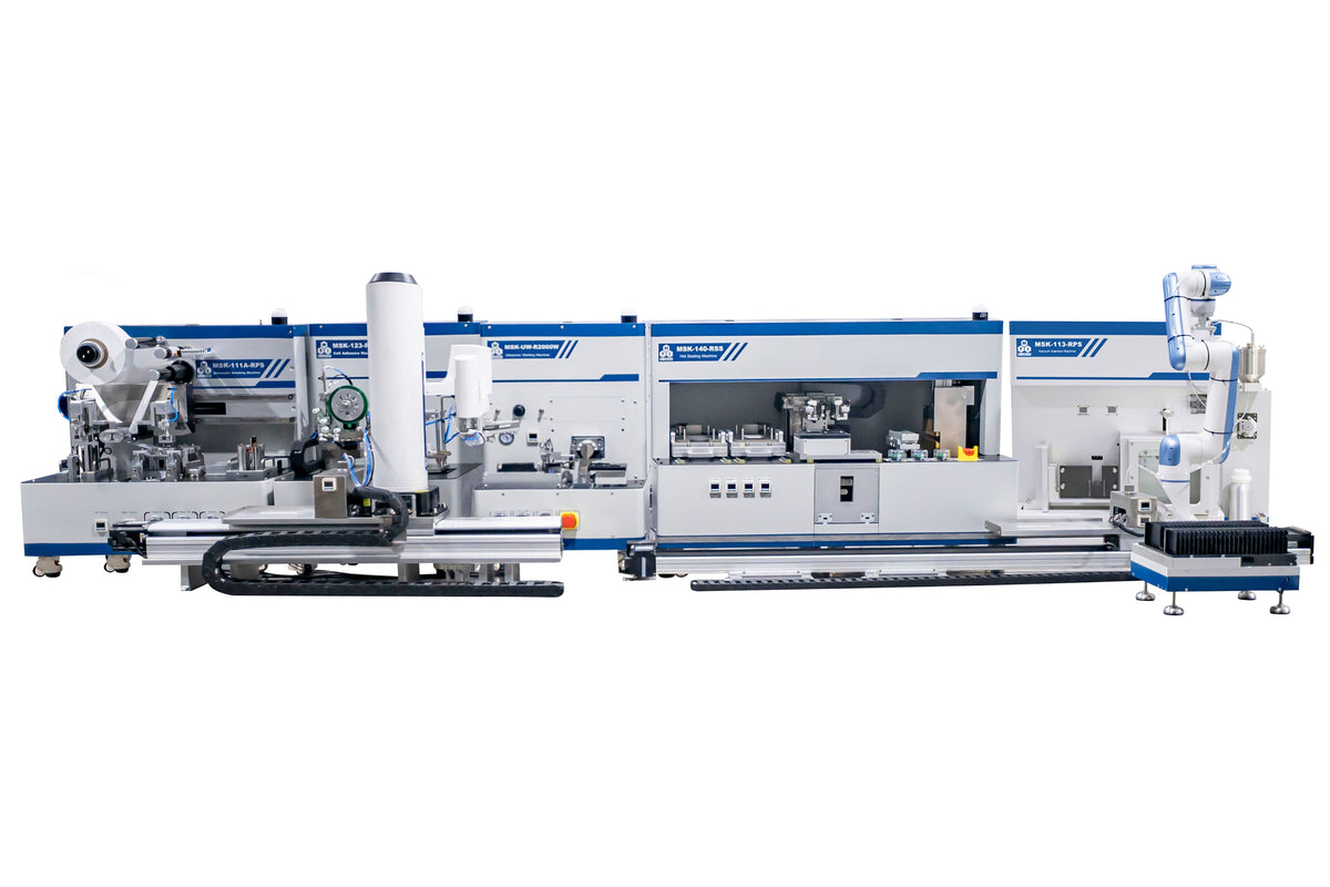Lab-Scale Automatic Multiple-Layers Pouch Cell Assemble Line for Battery R&D - MSK-BPE-MS