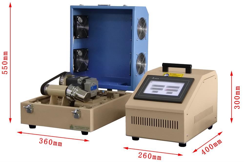 Programmable 1500 RPM High Energy Ball Mill (Glovebox compatible) - MSK-SFM-3-F