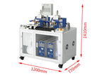 Dual-Station 2000W Ultrasonic Metal Welder (Max. 25 layers) with Fixture on Sliding Rail, 20KHz - MSK-UW-D2000W