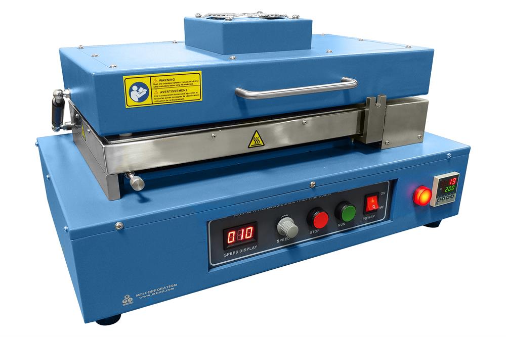 250°C Tape Casting Coater with Heated Vacuum Bed (250Wx400L mm) & Doctor Blade - MSK-AFA-H200A