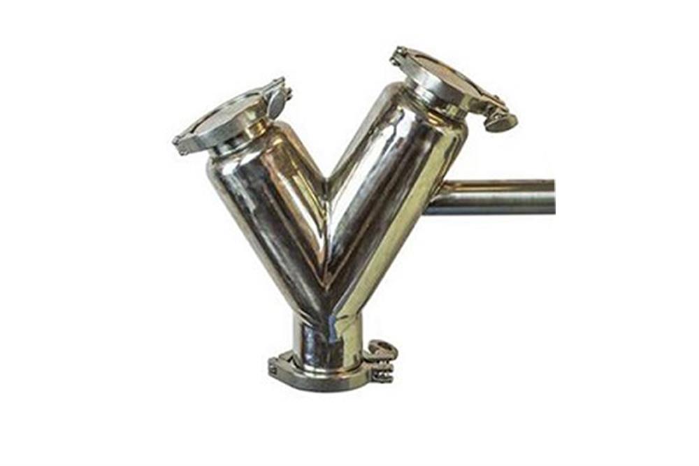 2500ml Stainless Steel V-Shape Mixing Container for Bench Top Ball Grinding & Milling Machine SFM-11 - MC-11-2500SS