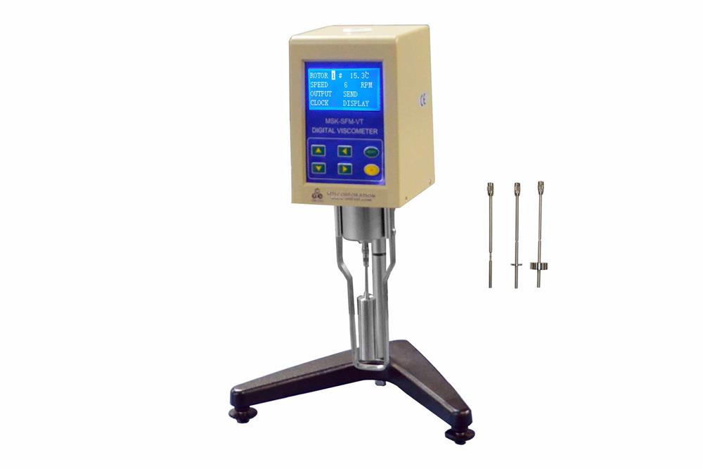 Digital Battery Slurry Viscosity Tester (10-10^5 cP) With Temp Monitor - MSK-SFM-VT2