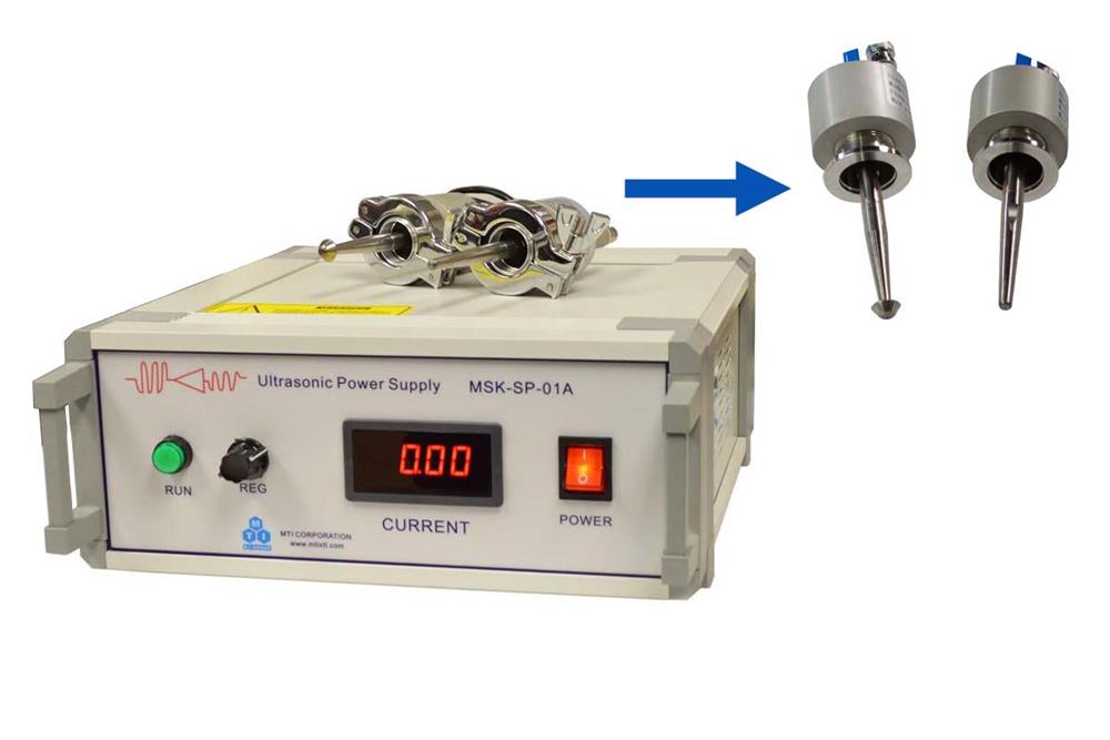 40KHz 130W Two Ultrasonic Spray Nozzles with Power Controller for DIY Spray Pyrolysis - MSK-SP01A