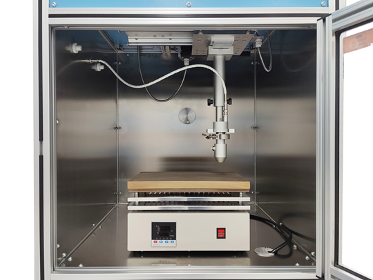 Large Floor-Stand Ultrasonic Spray Pyrolysis Coating Unit with 16"x16" 500C Heating Plate - MSK-USP-12