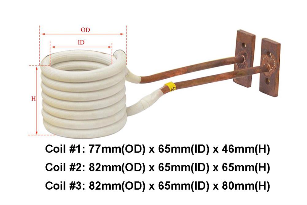 Induction Coil for MTI-SP25AB, MTI-25AB-77