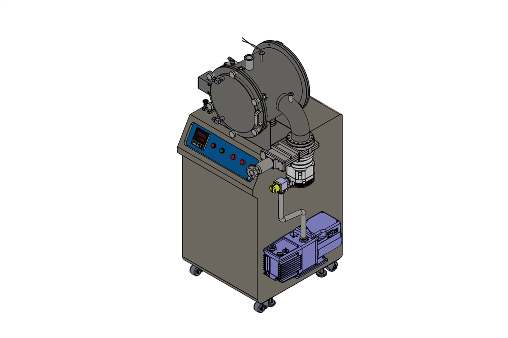 1400°C Cold-wall High Vacuum Chamber Furnace (Ø100×120 mm) HVF-1200X-CW