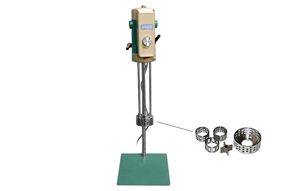 High Shear Mixing and Dispersing Machine (14K rpm) w/ 3 Heads-MSK-SFM-500D-LD