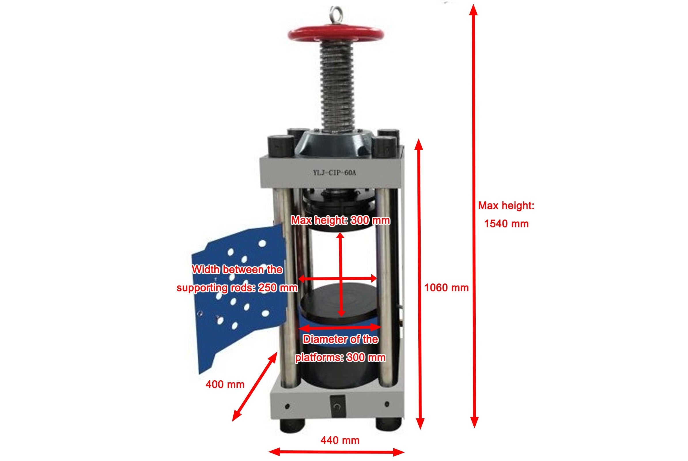 200T Electric Hydraulic Press with Digital Display - YLJ-200E