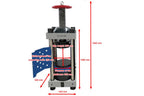 100T Motorized Hydraulic Press with Digital Display - YLJ-100E