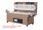 1200C 4-Zone Tube Furnace w/ Touch Screen Controller & Optional Quartz Tube & Flanges (OD 80 -130 mm) - OTF-1200X-IV
