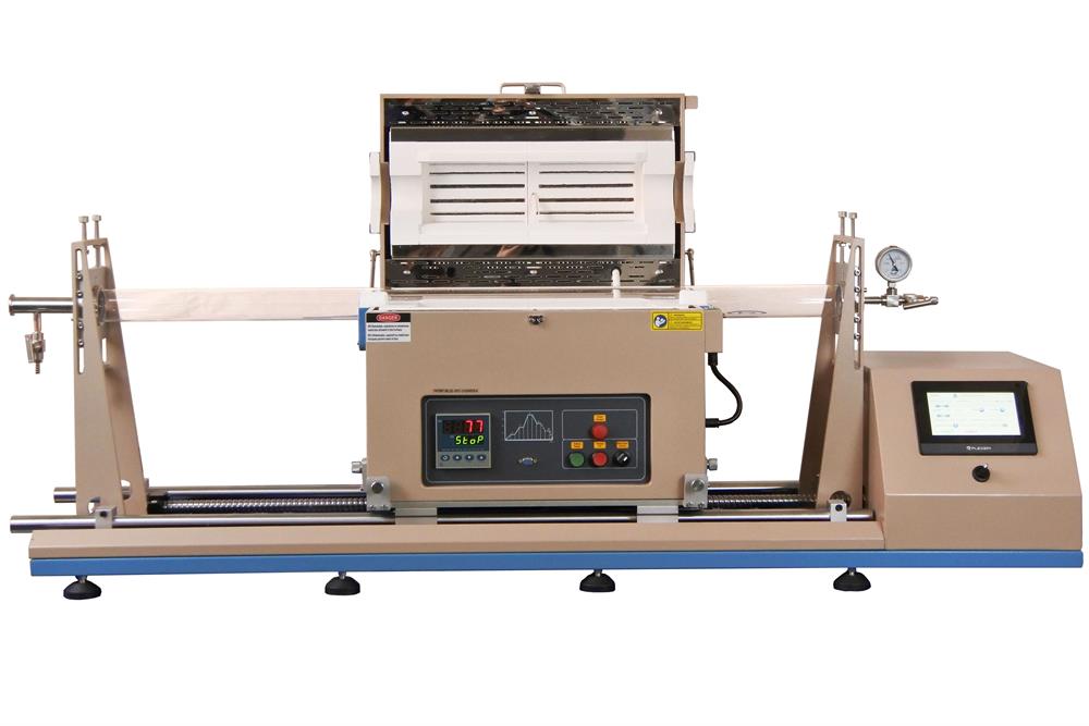 1200°C Sliding Tube Furnace(100mm OD) for Rapidly Thermal Processing - OTF-1200X-100-EDSL