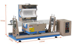 1200°C Max. 5" Sliding Tube Furnace for Rapidly Thermal Processing - OTF-1200X-RTP-5S