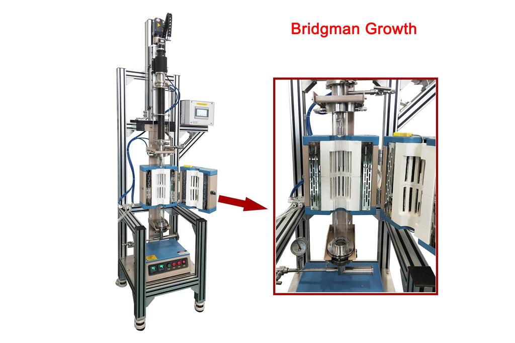 1100 °C Max. Hybrid Compact Crystal Grower For Both CZ & Bridgman w/ Atmosphere Control - OTF-1200X-SCB