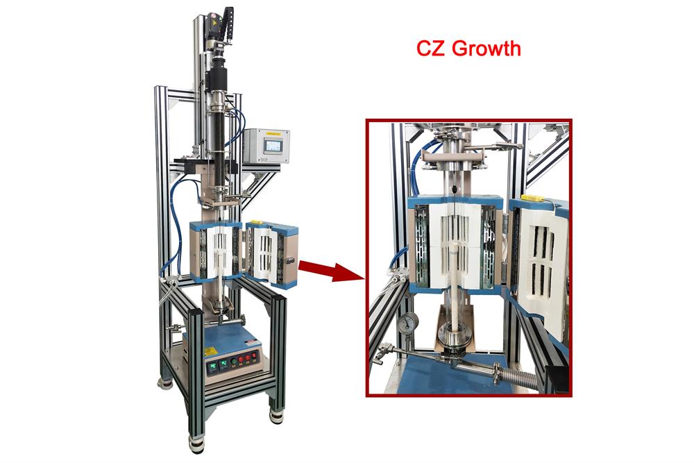 1100 °C Max. Hybrid Compact Crystal Grower For Both CZ & Bridgman w/ Atmosphere Control - OTF-1200X-SCB