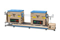 1200C Max. Dual Furnace (80mm Dia Tube) with One Furnace Slidable for TCVD - OTF-1200X-80-DFSL