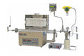 Two Zone 1200°C Max. 80 mm OD Tube Furnace with Liquid Evaporator, Humidity & H2 Detectors and Shutoff Valve - OTF-1200X-II-80HG-UL