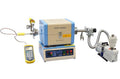 Compact Split Tube Furnace w/ Insert-able Temp Calibrator and Vacuum System - OTF1200XSLVT