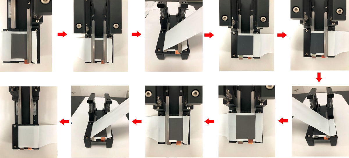 Manual Stacking Holder for Single-Layer or Multiple-Layer Pouch Cells (L 62 x W 46 mm) - MSK-111A-PF4662