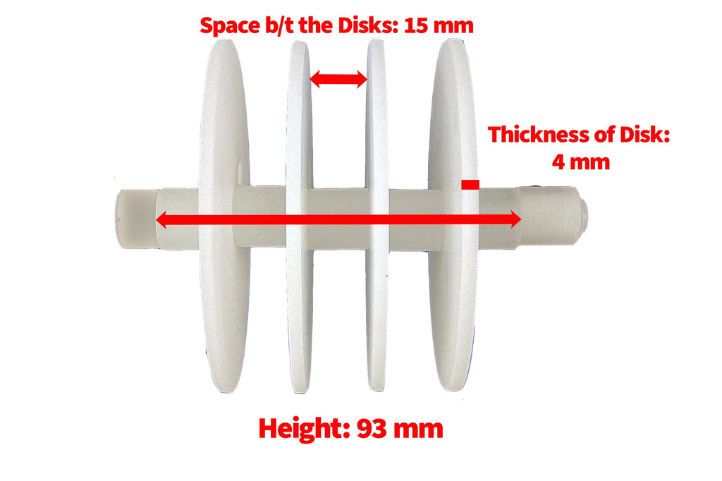 Multi-Stack Quartz Thermal Block: 90 mm Dia for 100 mm O.D Tube Furnace-QTB9047