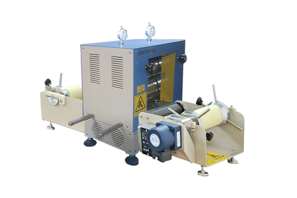 8" Width 200C Hot Rolling Press w/ Digital Pressure Display (Ar Gas Compatible)- MSK-HRP-04B