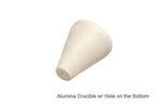 Alumina Crucible w/ Optional Stainless Steel Material for GSL-1700X-SPC-2 - SPC2-AC