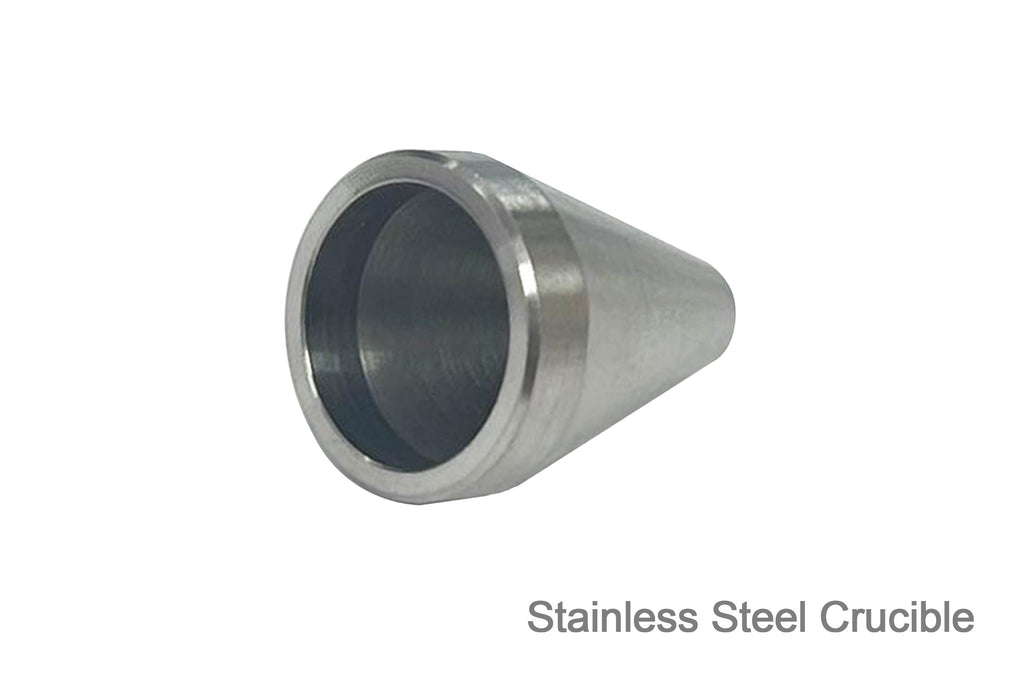 Alumina Crucible w/ Optional Stainless Steel Material for GSL-1700X-SPC-2 - SPC2-AC