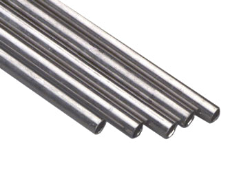 Seamless Stainless Steel Tube: 1/4" OD x79"L (2000mm) for Gas Delivery (2 pcs/package) - SS14Tube