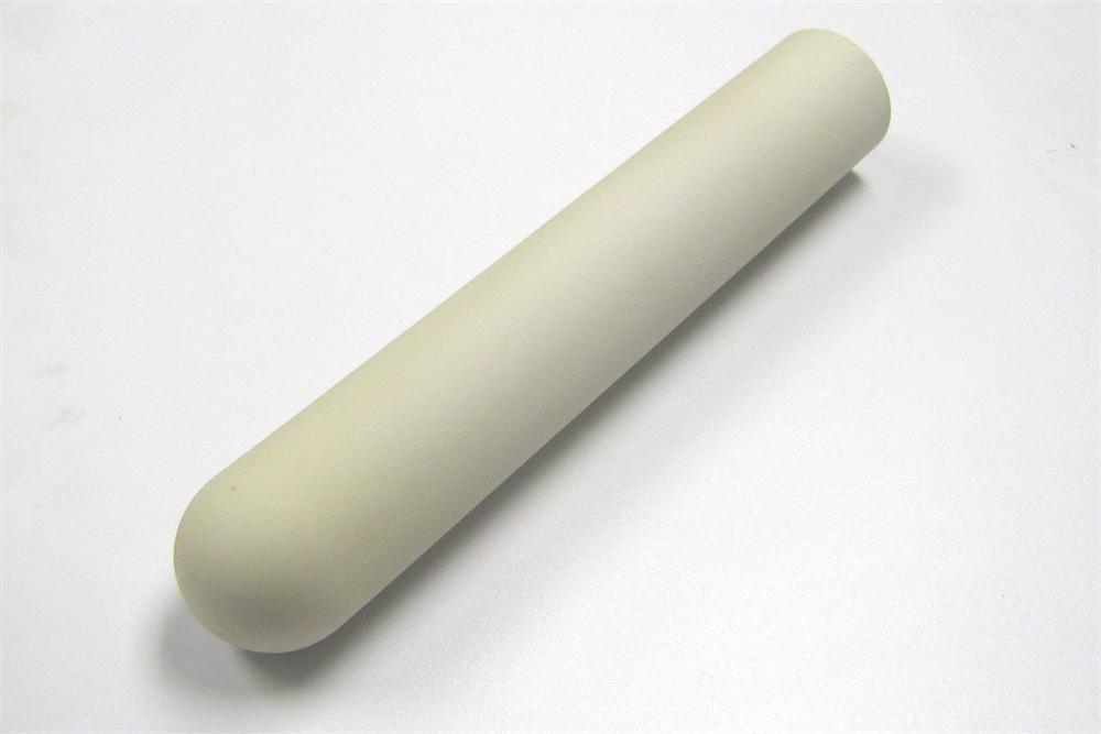 2'' O.Dx1.75''I.Dx12''L Mullite Round Tubes (One End Closed)- TM-50D-12L-LD