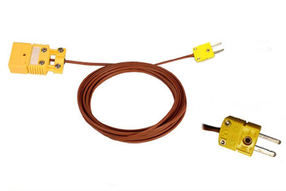 C type TC extension wire with Mini Male Plug & Sub-mini Female Connector - TCC-wire