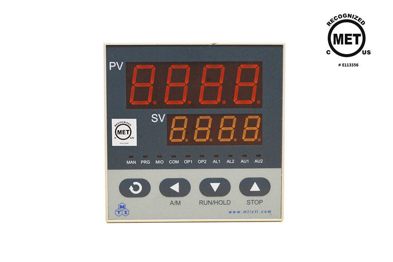 MET Certified Precision Temperature Controller with 30 segments programmable - YD518AG