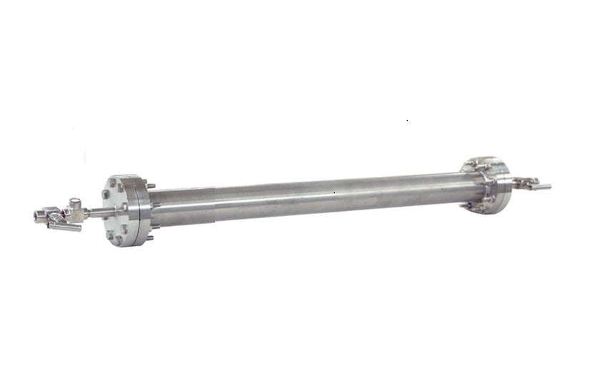 SS316 Alloy Processing Tube with Flange, Optional 25/38 /50/76 mm O.D, - TSS-316