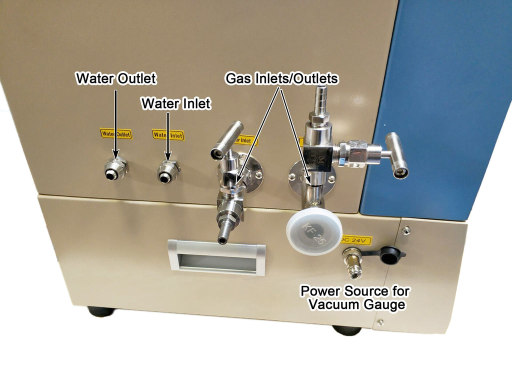 1100°C Max 8" OD 7.6 L Quartz Chamber Furnace - VBF1200XH8