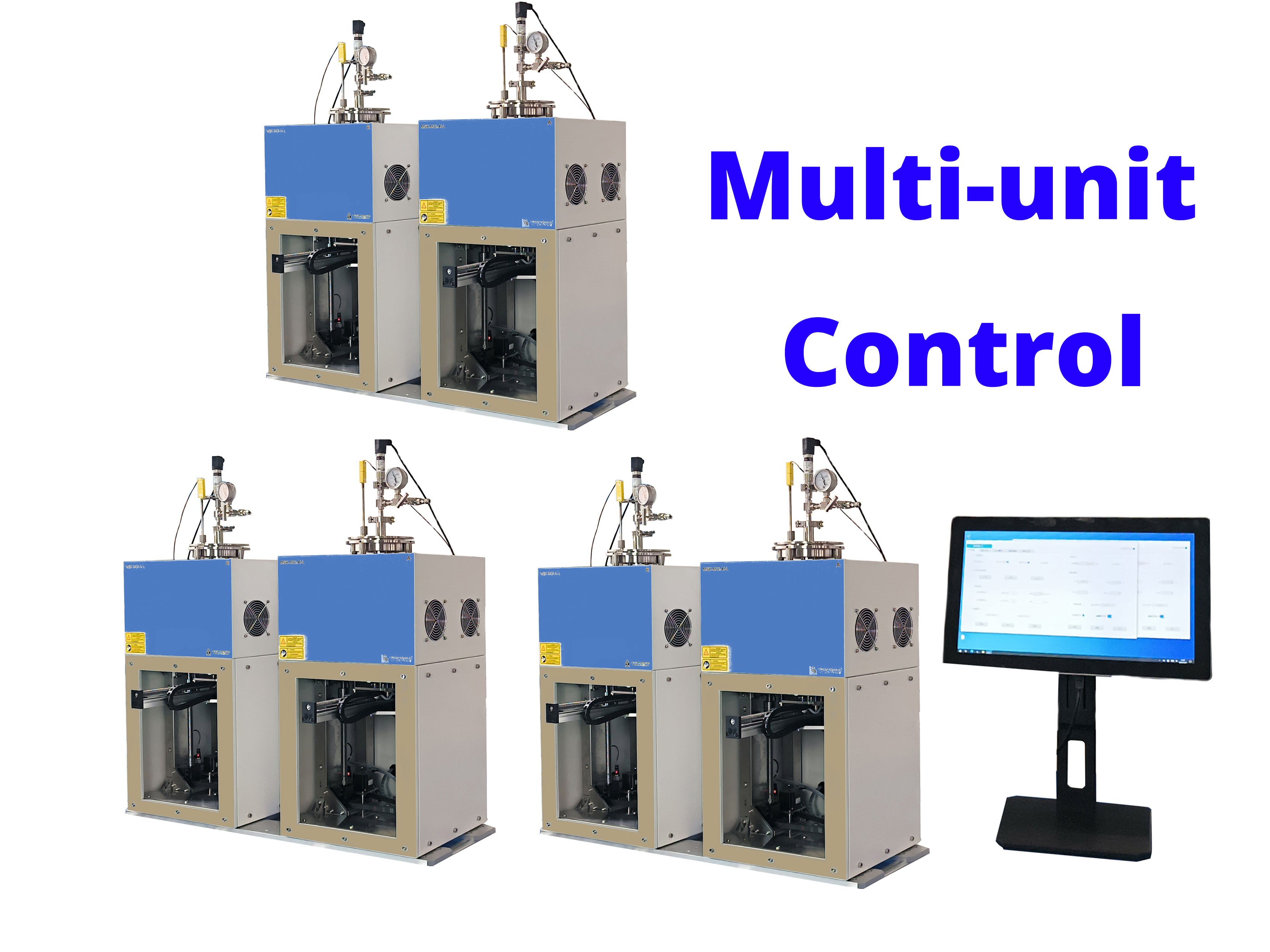 1100°C Max RTP  Atmosphere Controlled Bottom Loading Furnace up to 50°C/S,  VBF1100XRTPASD