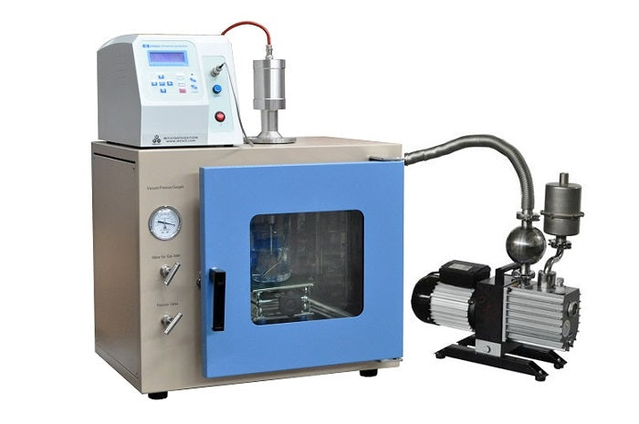 Ultrasonic Processor (300W, 20kHz) with Vacuum Chamber and Pump - MSK-VUSP-3
